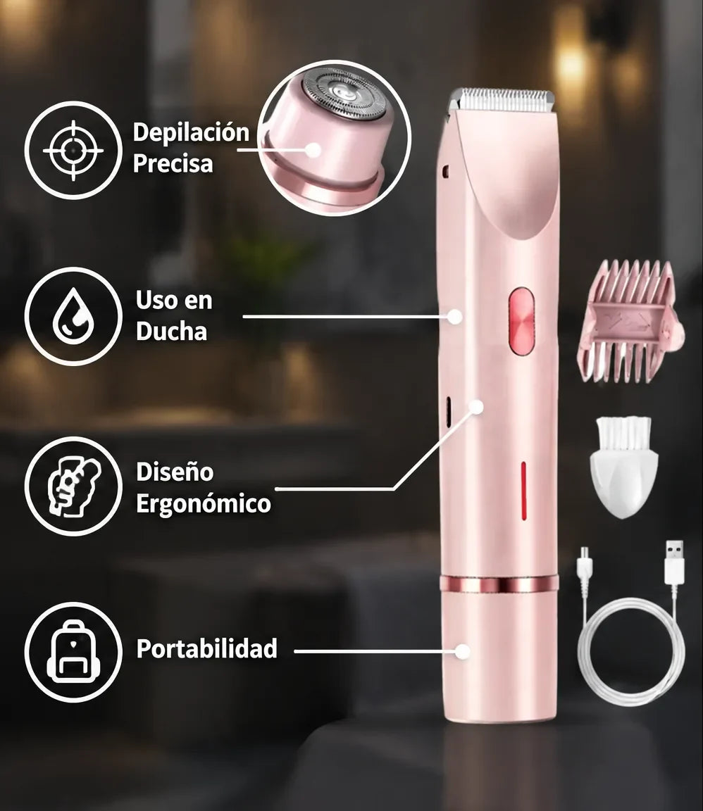 Rasuradora electrica doble punta