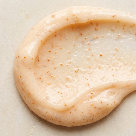 Textura del gel exfoliante
