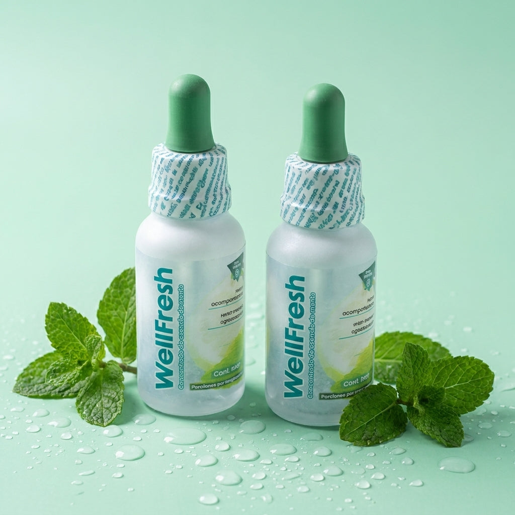 WellFresh · Gotas Naturales para el Aliento