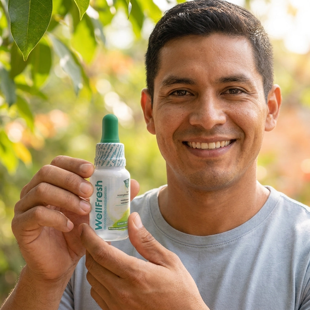 WellFresh · Gotas Naturales para el Aliento